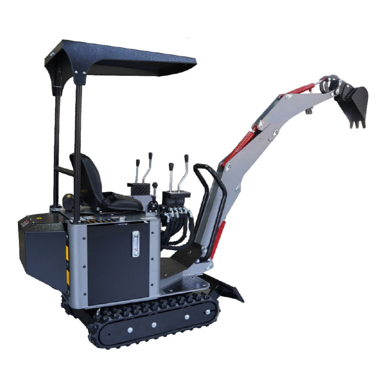 CRAWLER BACKHOE W/8